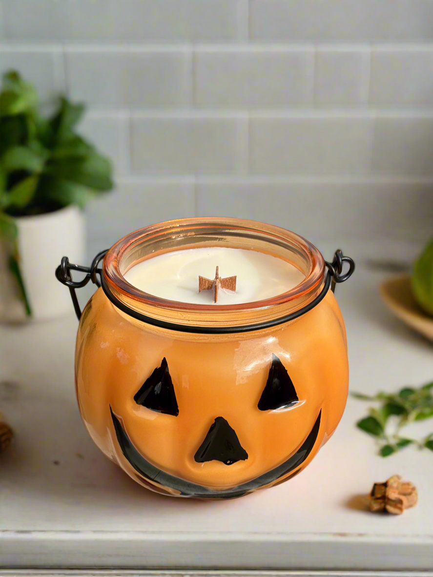 Pumpkin 12oz Crackling Wick Candle